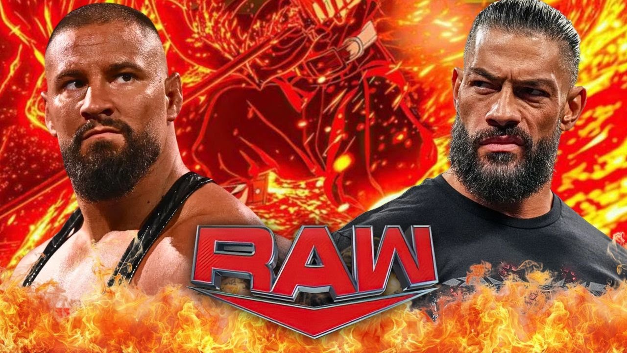 Роман Рейнс против Брона Брейккера WWE Raw Netflix - Полный матч