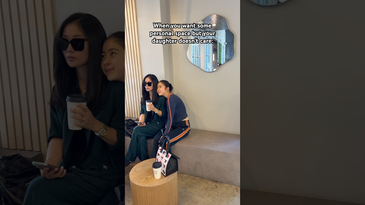 &lsquo;Personal space&rsquo; is not in her vocabulary 😂 ​⁠@SofiManassyan  #olgamanassyan #relatable #funny