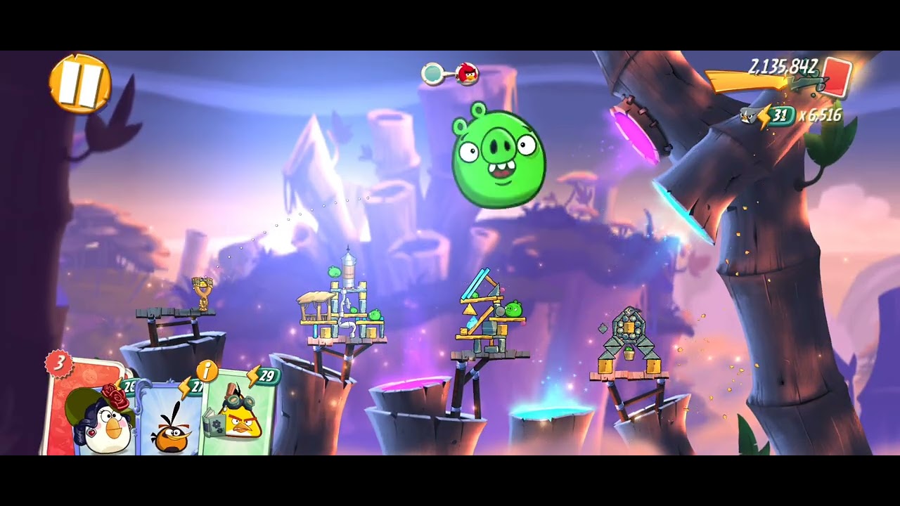 ANGRY BIRDS 2 - Daily Challenge Gameplay