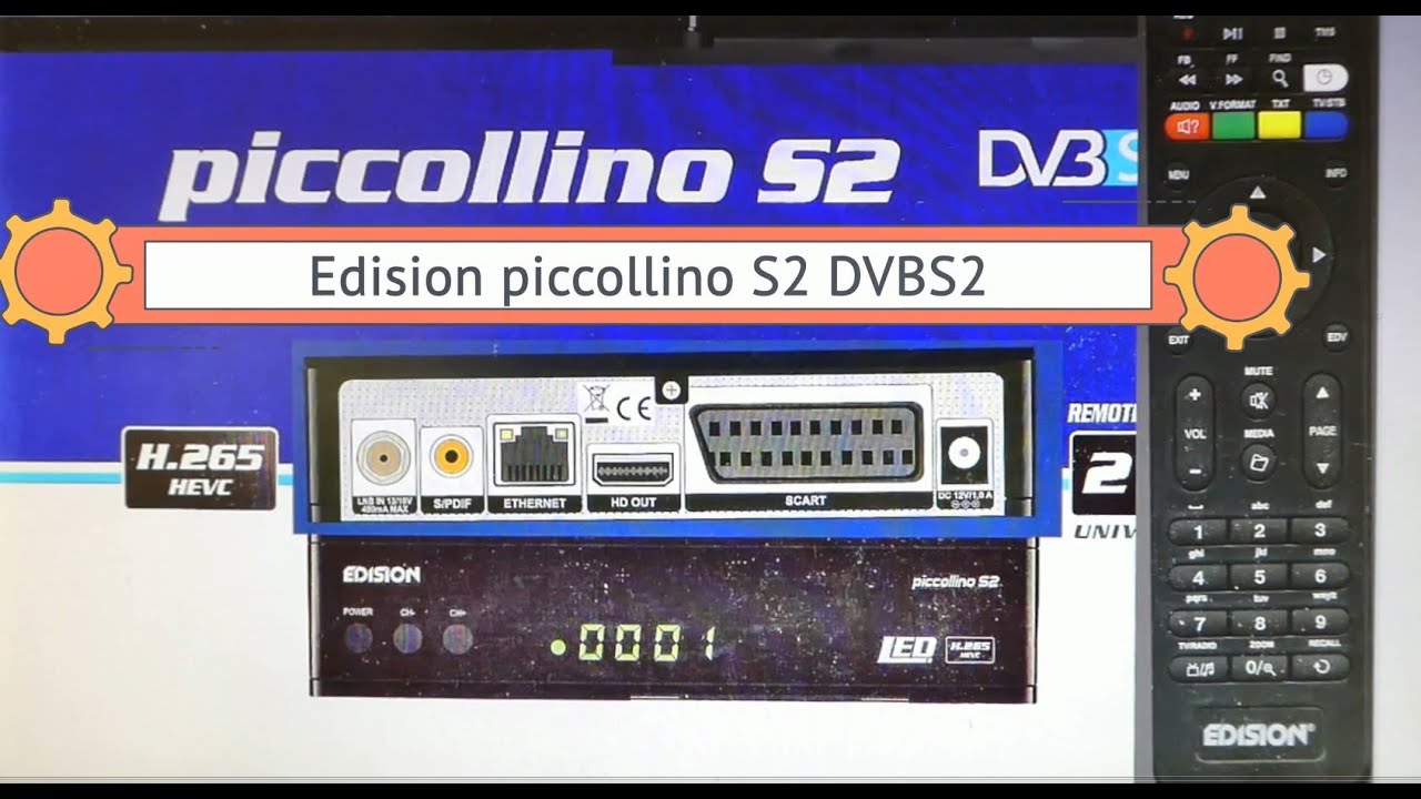 Edision Piccollino S2. DVB S/S2 ресивер. Настройка, сканирование и редактирование каналов.