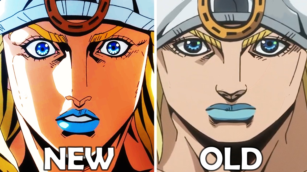 Steel Ball Run's New Trailer vs Original HUGE Animation Changes for 2nd Stage!