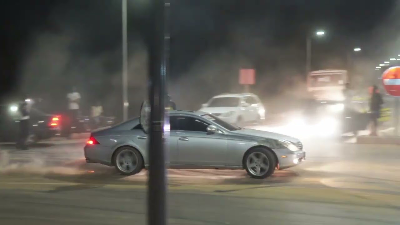 Drifting in The Gambia with the outlaws Delco