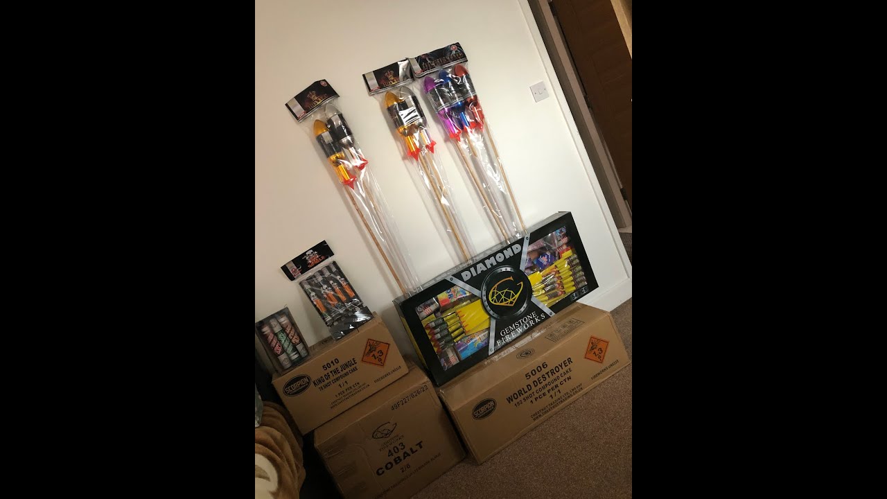 UK FIREWORK STASH 2022