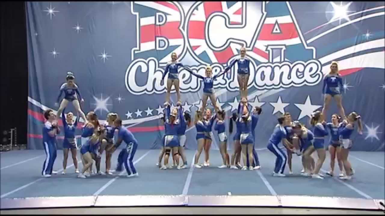Aberystwyth Tarannau Cheerleaders - Team Lightning 2015