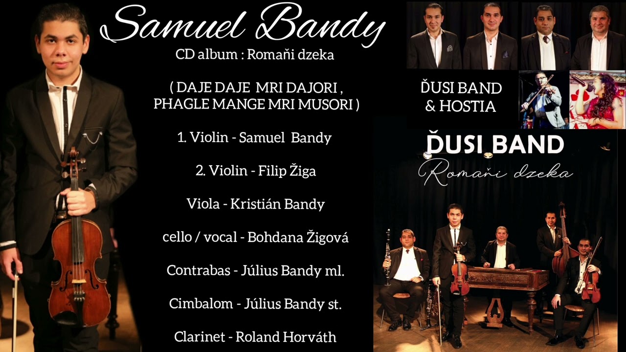 ĎUSI BAND - Daje daje mri dajori , phagle mange mri musori (CD album - Romaňi dzeka)