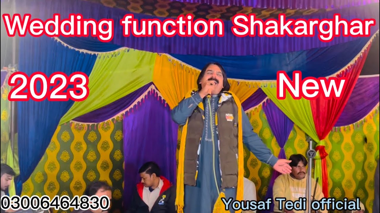 Yousaf Tedi New live |Song | 2023|Shakargarh|