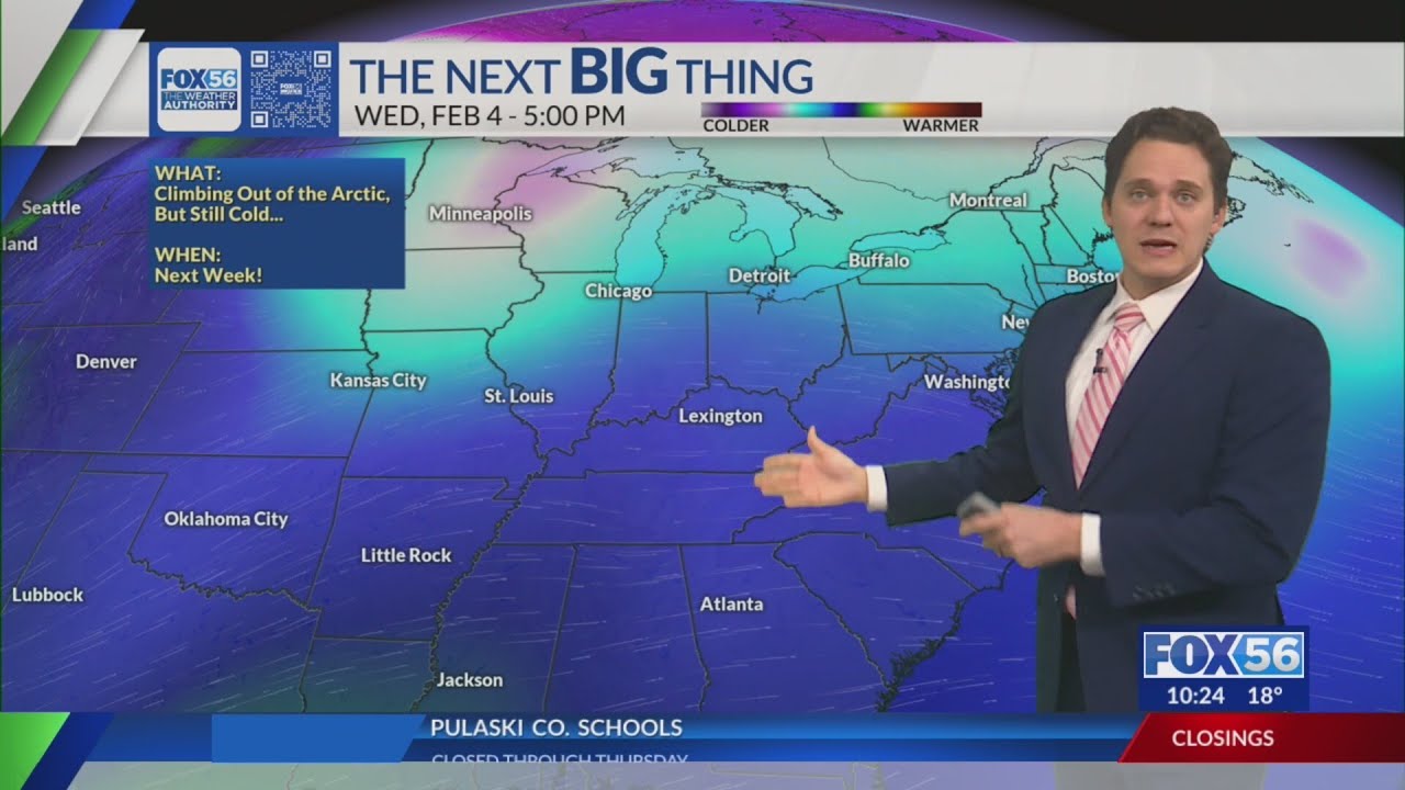 Kentucky weather forecast: 10 p.m. 1/27/2026