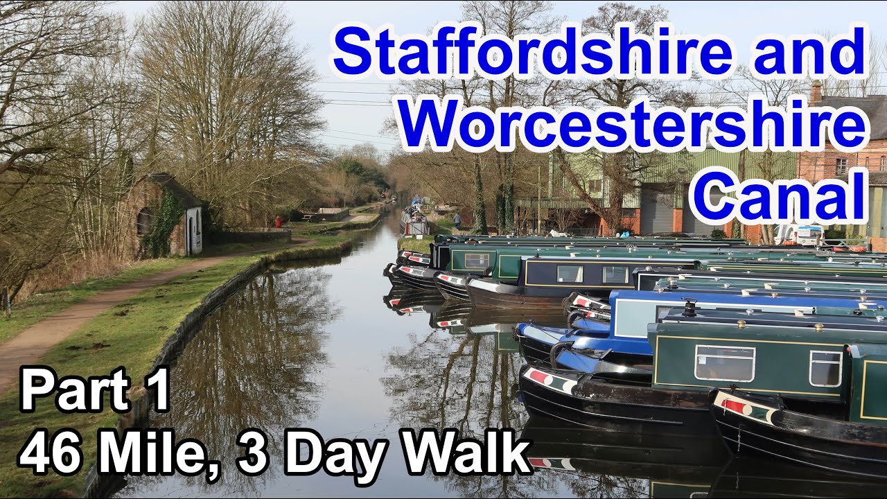 The Staffs & Worcester Canal Walk - Part 1 | Great Haywood Junction to  Compton Lock