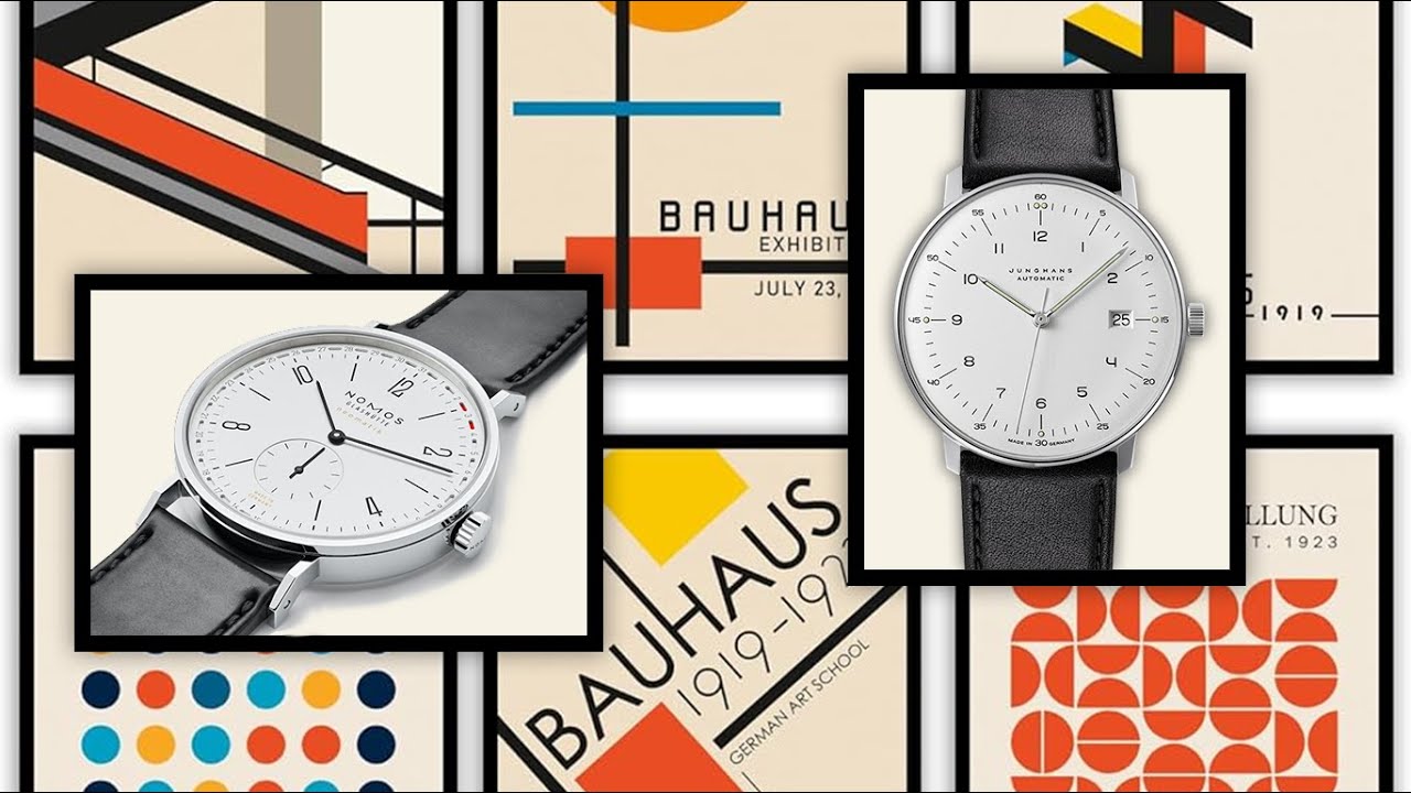 GLI OROLOGI BAUHAUS - Quando il design ispira l'orologeria