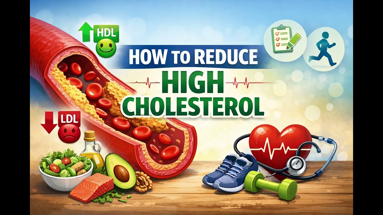 How To Reduce High Cholesterol ! Tips To Decrease Cholesterol Naturally In  30 Days
