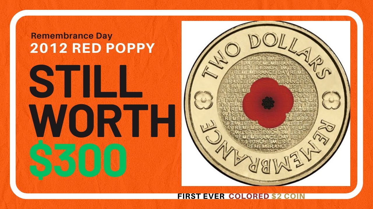 The 2012 Australian Red Poppy $2 Coin