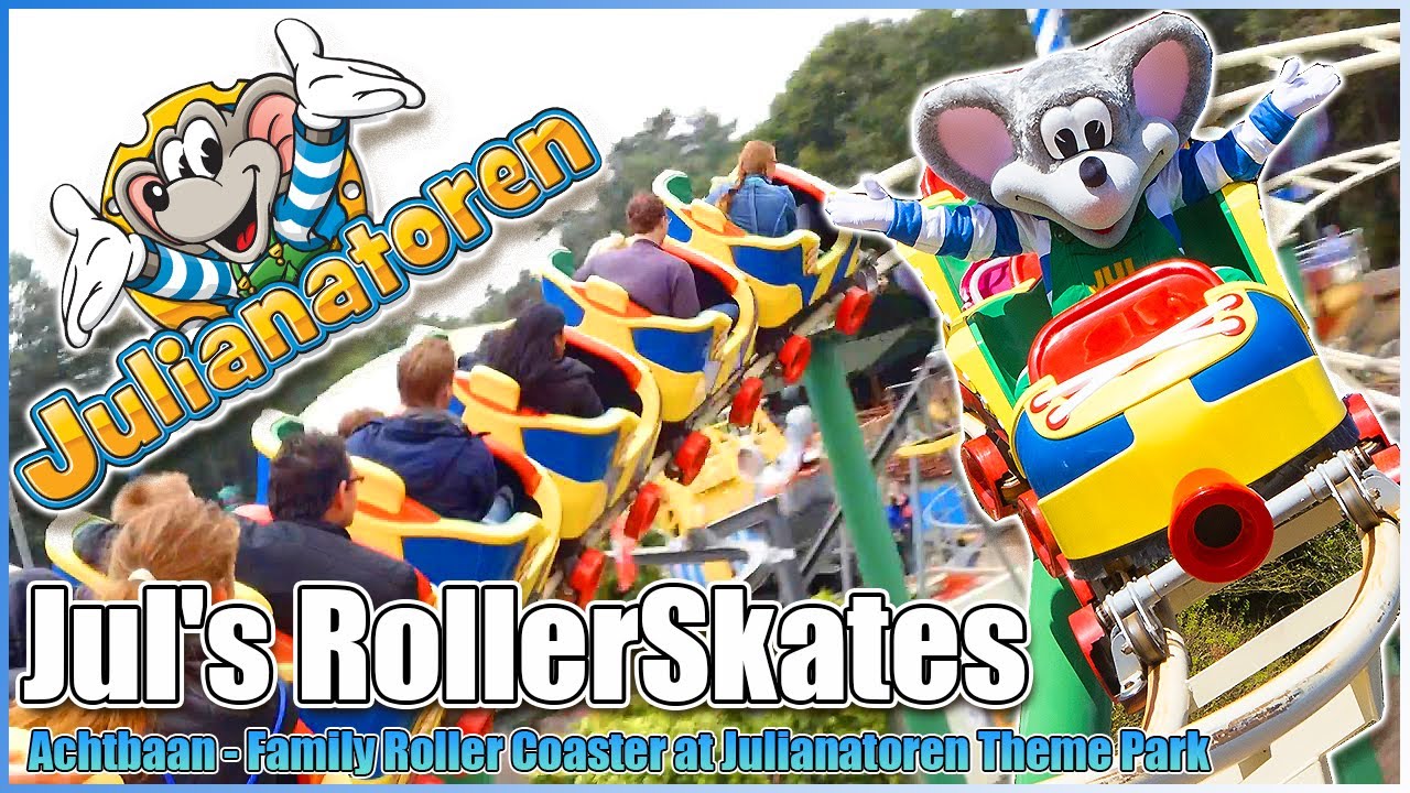 👟Jul's RollerSkates🎢 Onride Roller Coaster🐁Julianatoren Theme Park Apeldoorn