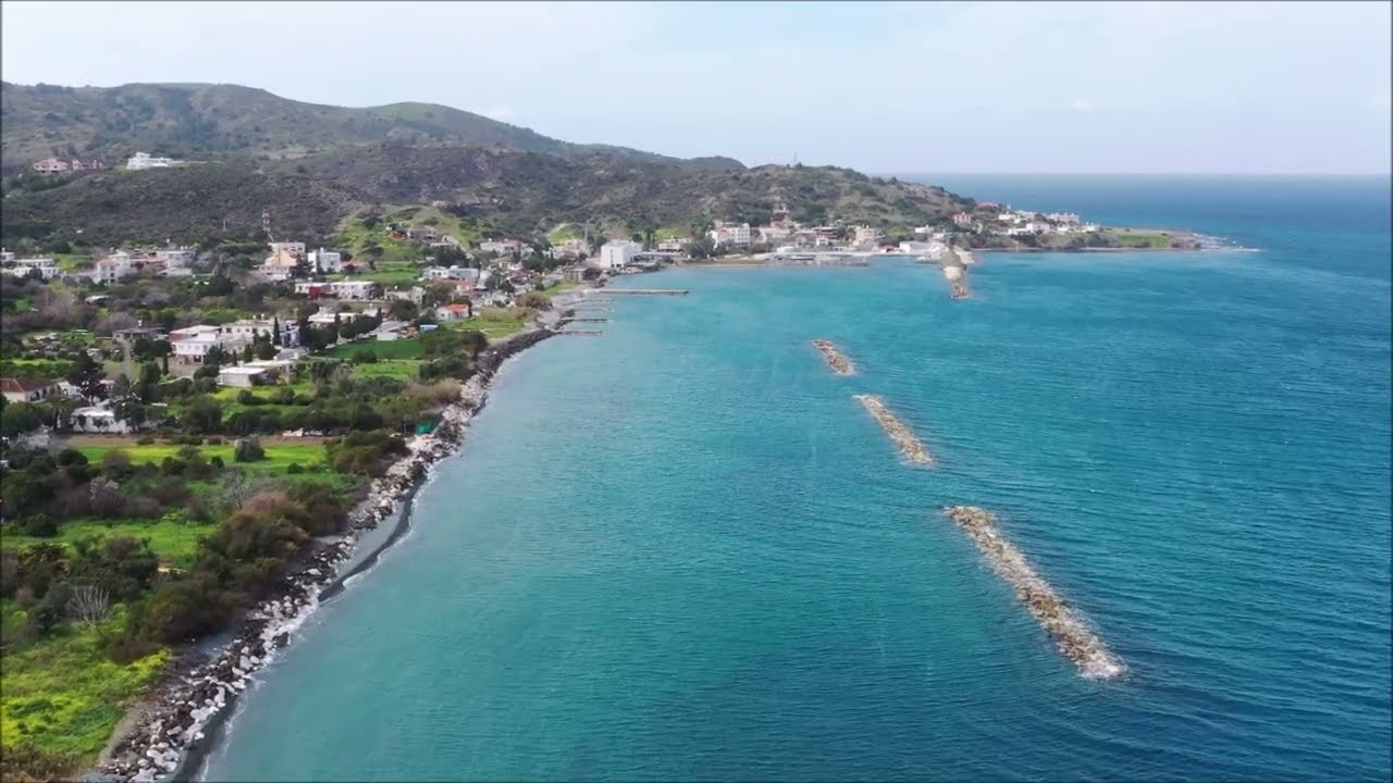 Το χωριό Κάτω Πύργος της Τηλλυρίας -  Kato Pyrgos Villages - Drone video - Cyprus 3/3/2024