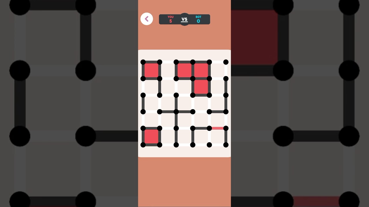 I PLAYED DOTS AND BOXES IN OFFLINE GAMES | DADA OP