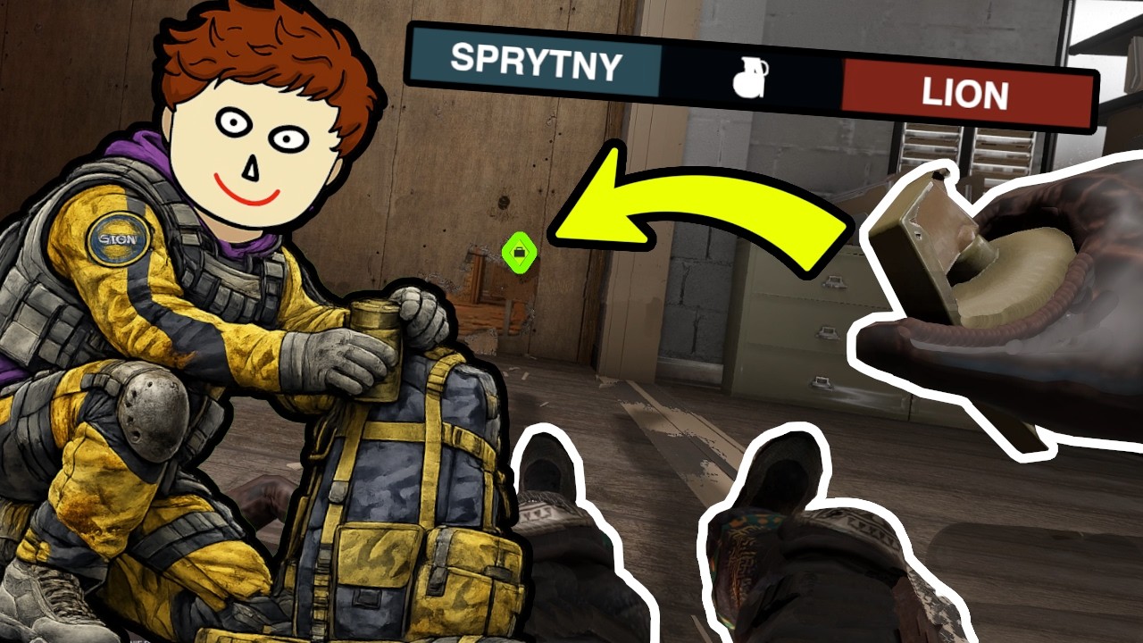 LION PLANT CLUTCH w Rainbow Six X [PL]