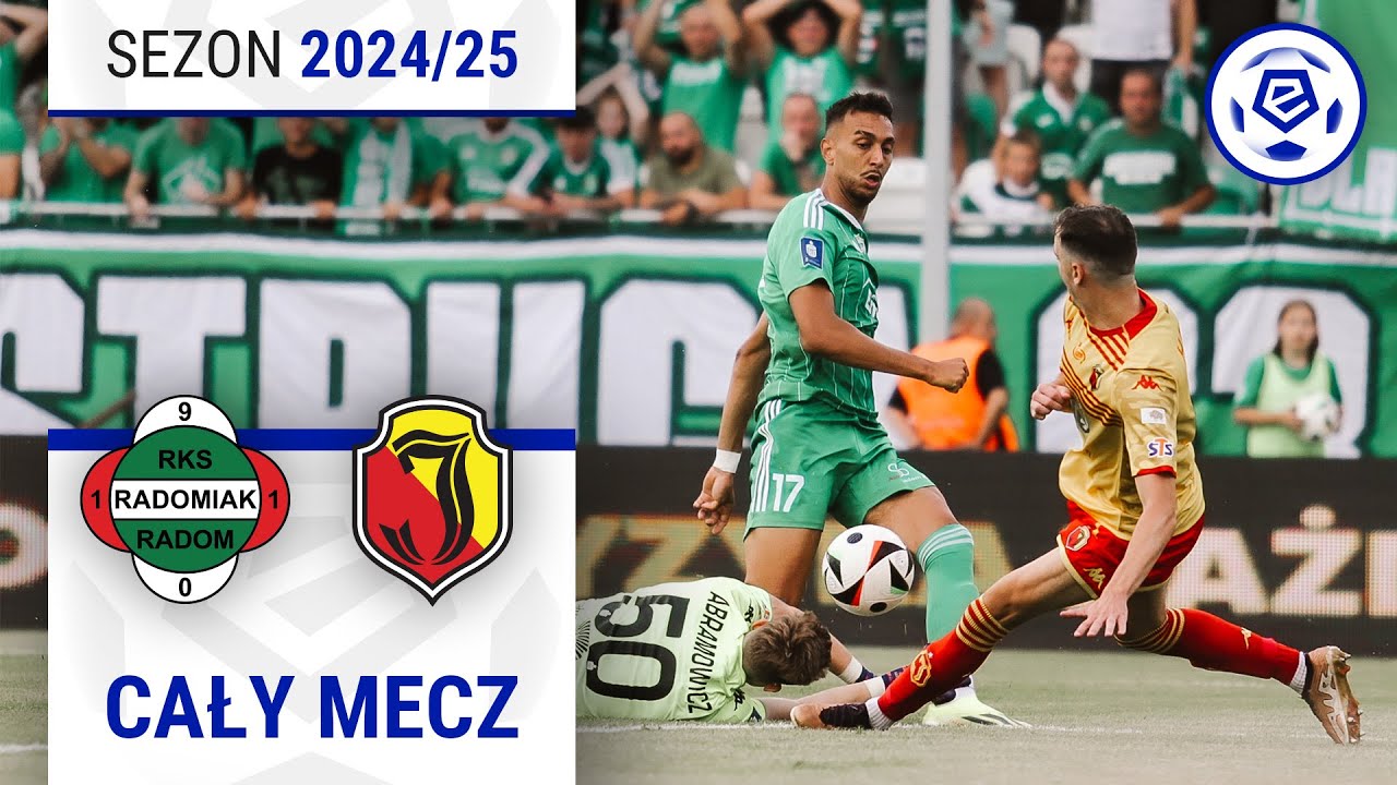 (2/2) Radomiak Radom - Jagiellonia Białystok | CAŁY MECZ | Ekstraklasa 2024/25 | 2. Kolejka