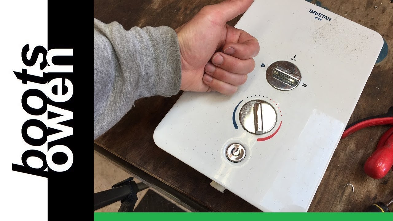 Bristan glee electric shower teardown 8.5kw GL85W