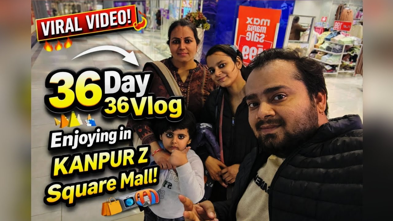 36 Day 36 Vlog (After Exam Enjoying 😍 Fun Zone Z Square)