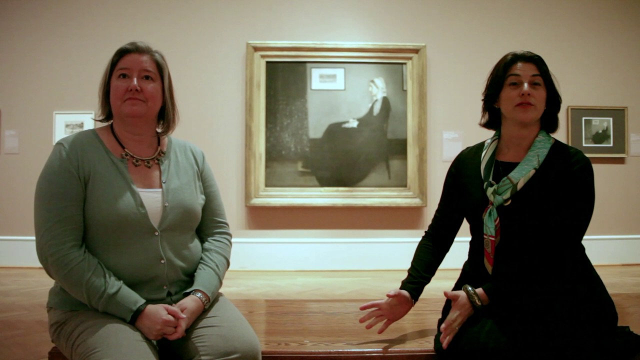 Whistler's Mother at the Art Institute