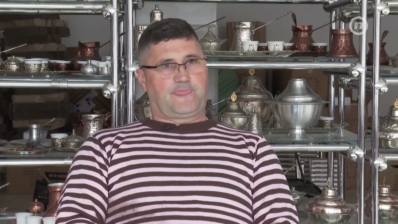 Izet Topalović, veliki majstora u pravljenju bakrenih džezvi