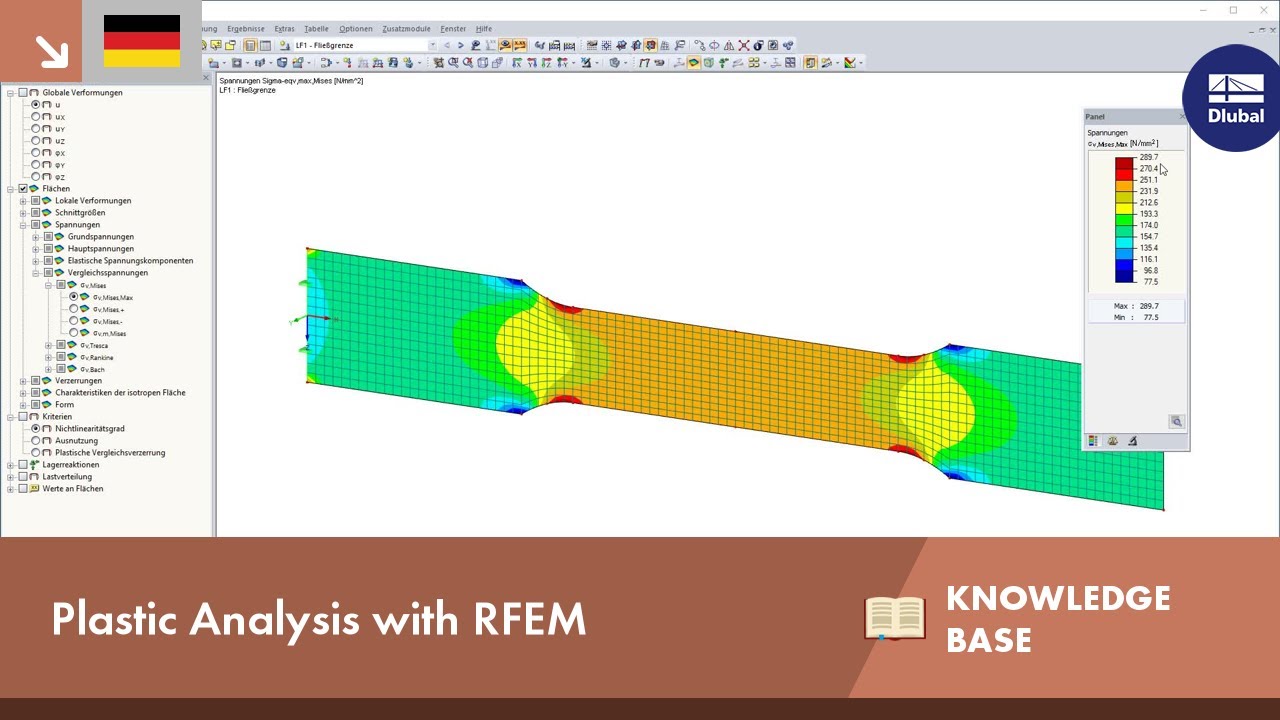 [DE] KB 001651 | Plastic Analysis with RFEM
