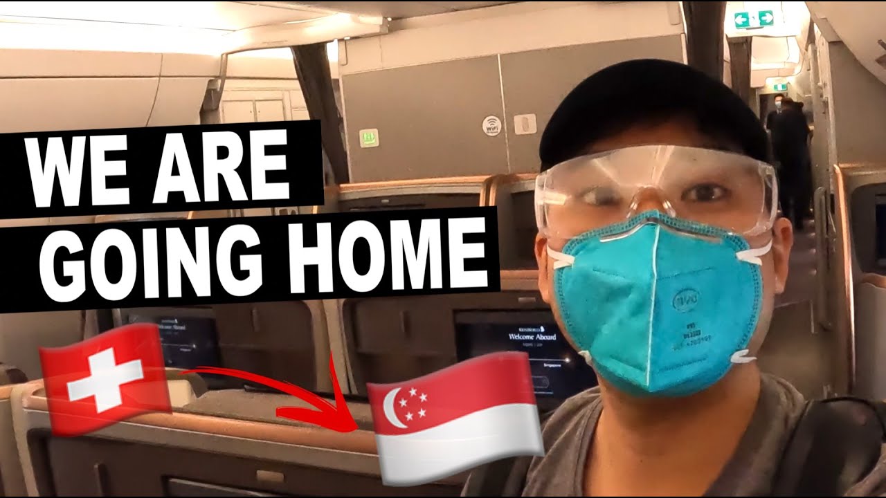 VTL Flight Back Home to Singapore! The Painful Process | SIA Economy Class
