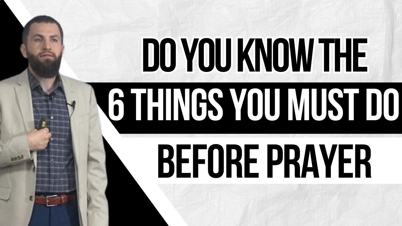6 Must-Do's Before Prayer | Qiblah, Awrah, Intention and more | Fiqh of Salah | Session 5