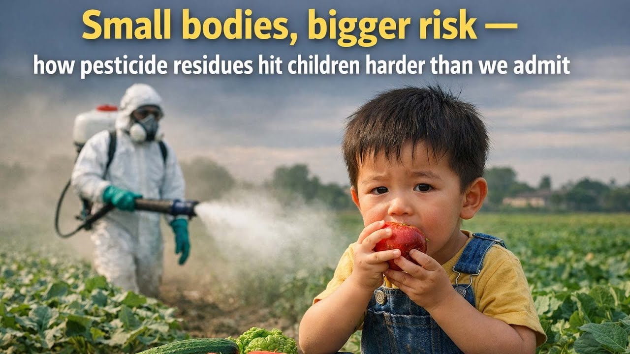 Developing brains, invisible exposure: what pesticide science says about risks for children
