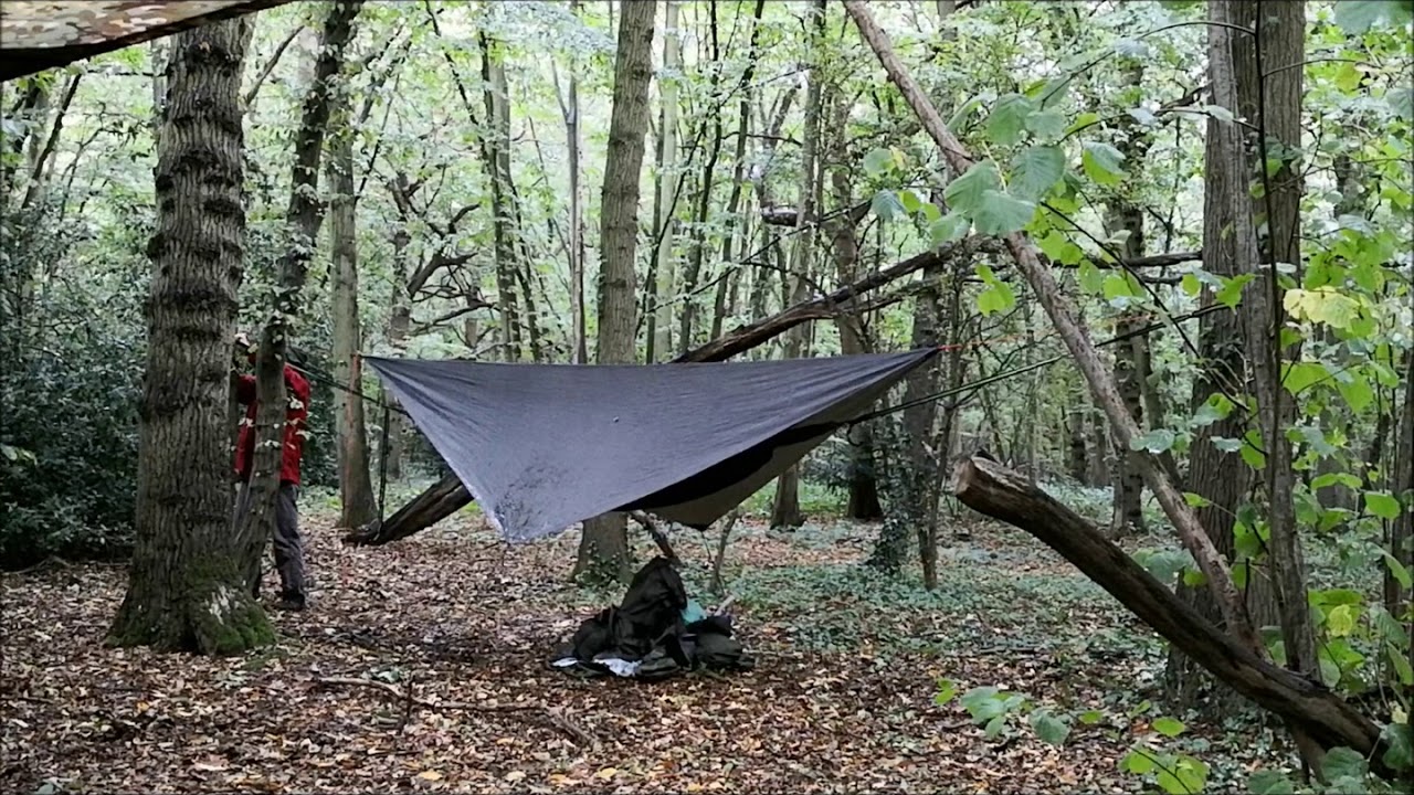 Another rainy camp in the woods