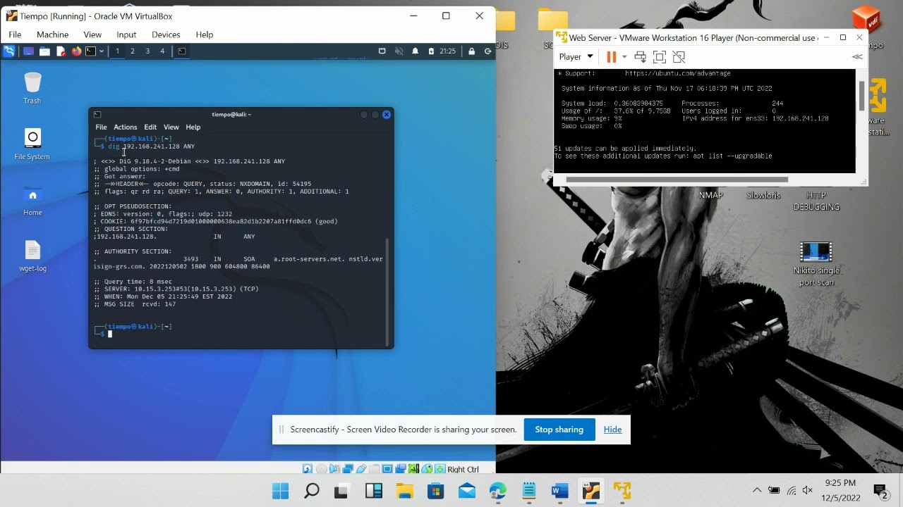 DNS RECON Using Kali Linux
