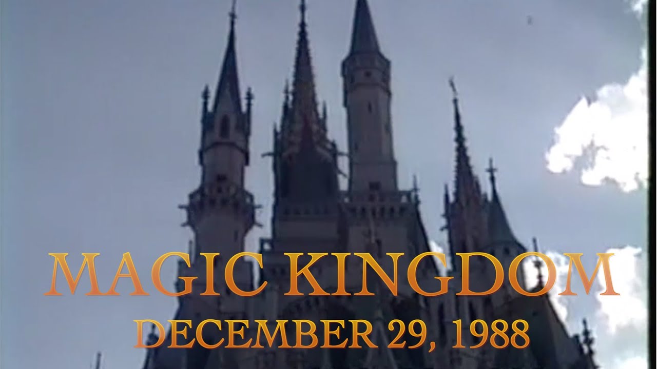 Disney World, Magic Kingdom (December 29, 1988)