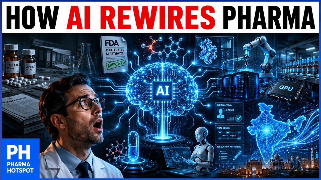 How AI Rewires Pharmaceutical & Lifescience Industry | AI News Digest