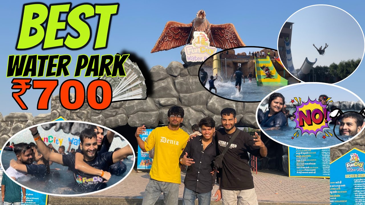  Fun city water park life ki best memories Dosto Ke Sath Holi  full Masti Vlog 2026 😍🌈