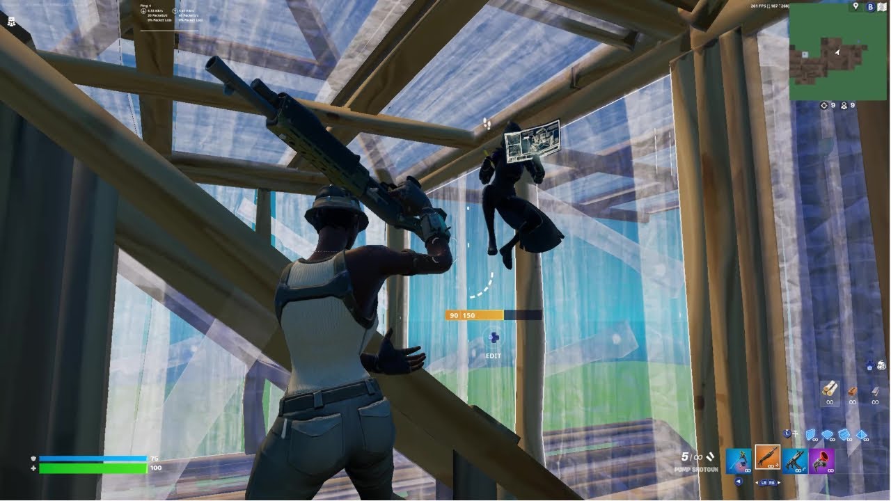 Shot Down 🔫 (Fortnite Montage) + Best Controller Settings For AIMBOT/ Piece Control 🧩