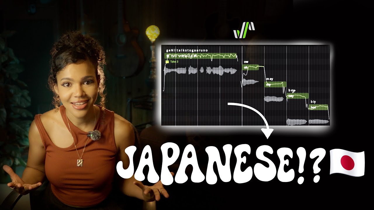 I turned into a J-Pop singer with AI | Dreamtonics Collaboration