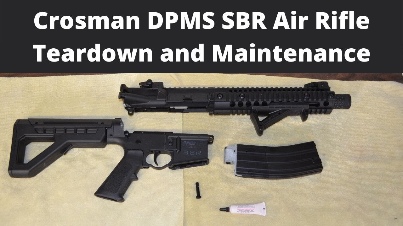 Crosman DPMS SBR Air Rifle Teardown and Maintenance