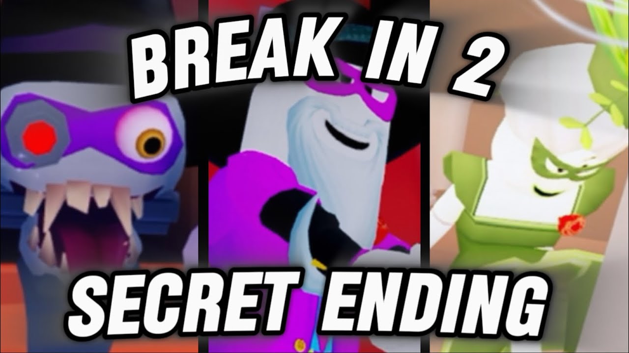 Roblox Break In 2 - Full Gameplay Walkthrough - Secret Ending - Mobile