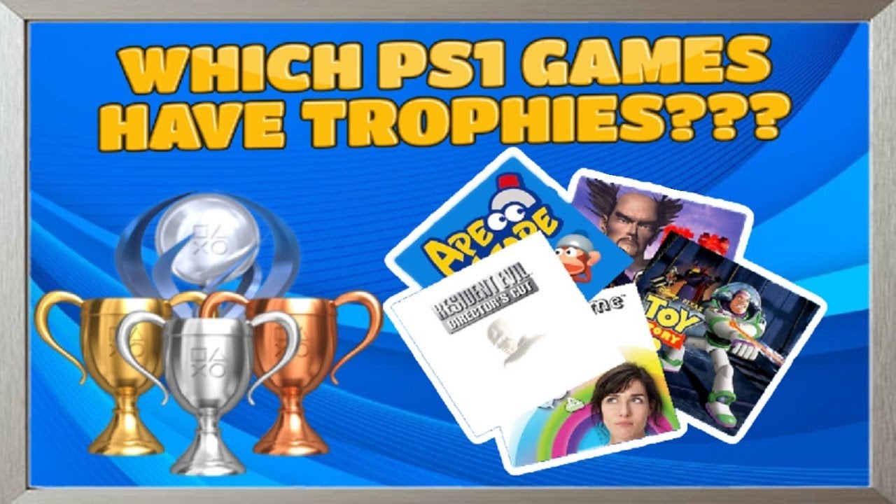 🏆 Which PS1 games have TROPHIES? // UPDATES in the first comment!