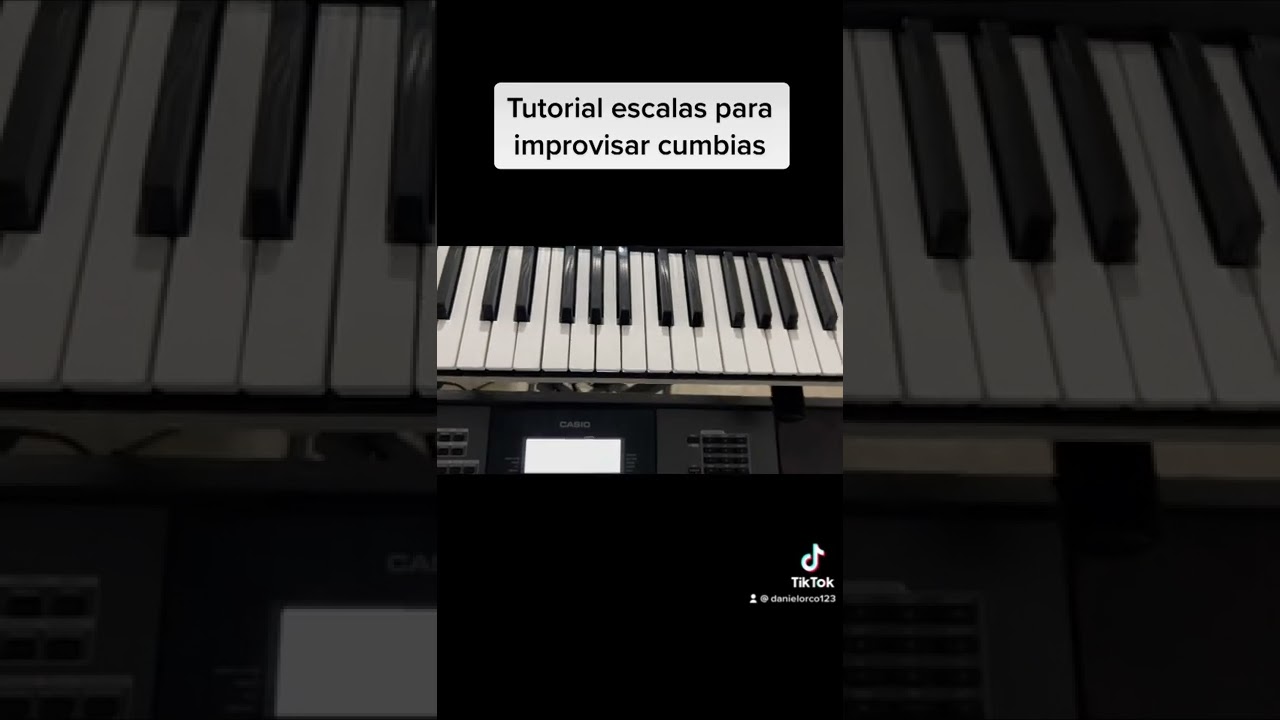 Escala para improvisar cumbias