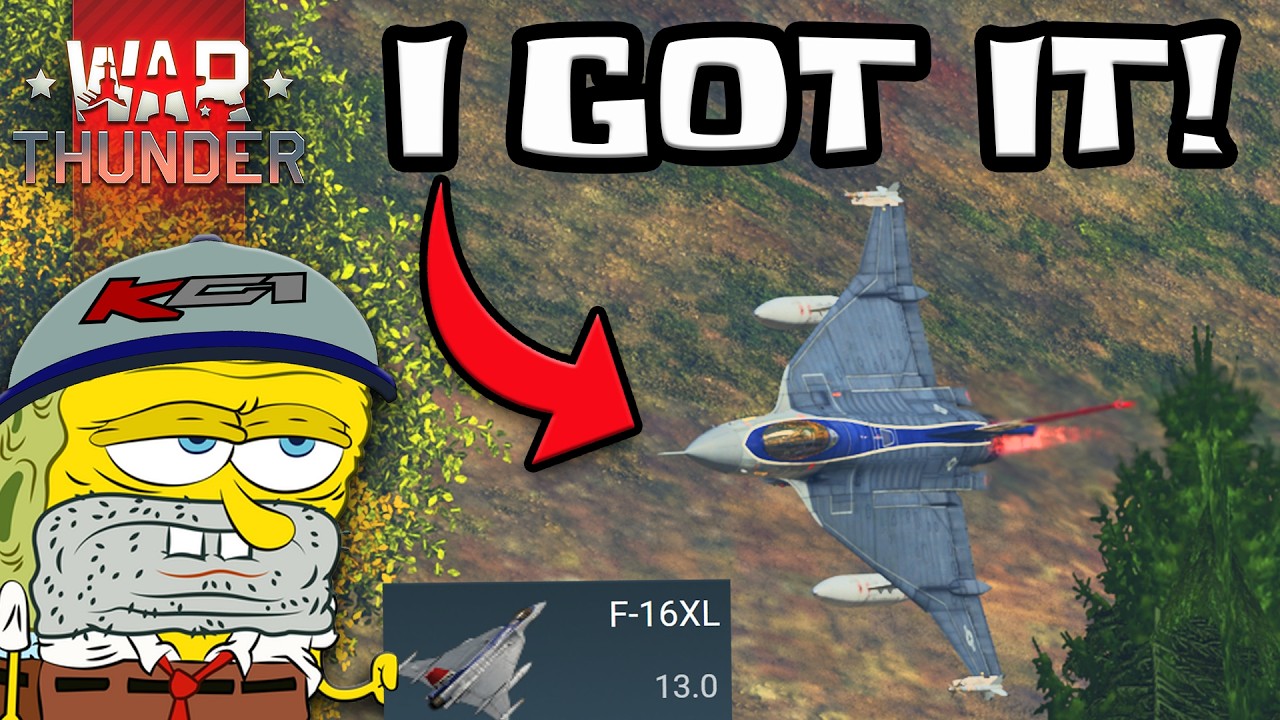 Мучительный гринд события ради F-16XL!