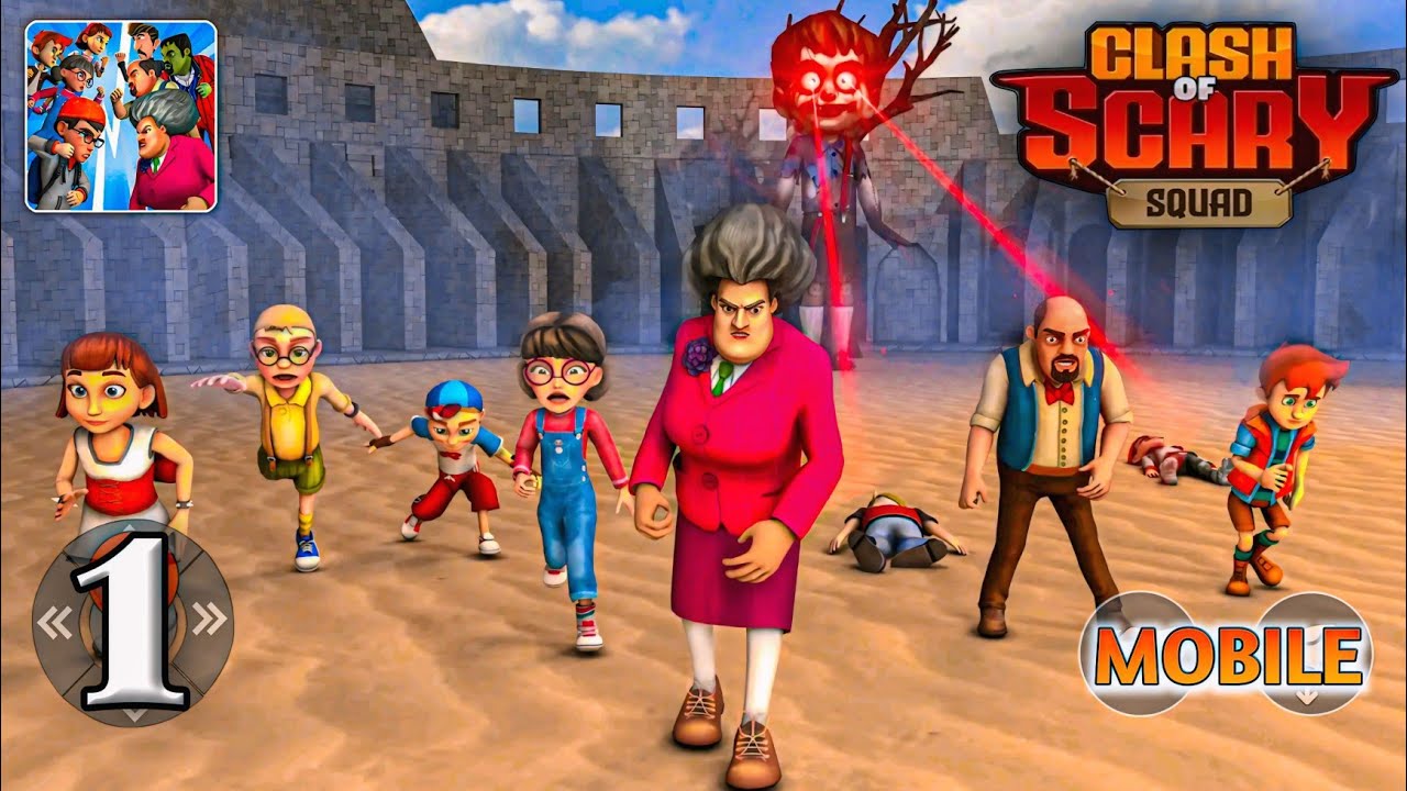 Clash Of Scary Squad Gameplay Walkthrough Part 1 (iOS, Android)