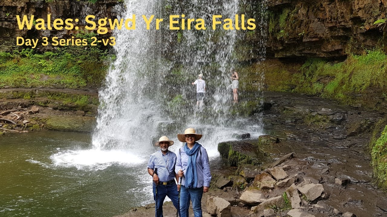 3 South Wales: Sgwd Yr Eira Falls! 🏴󠁧󠁢󠁷󠁬󠁳󠁿🌊 | آبشار کے پیچھے کا راستہ: ایک جادوئی تجربہ