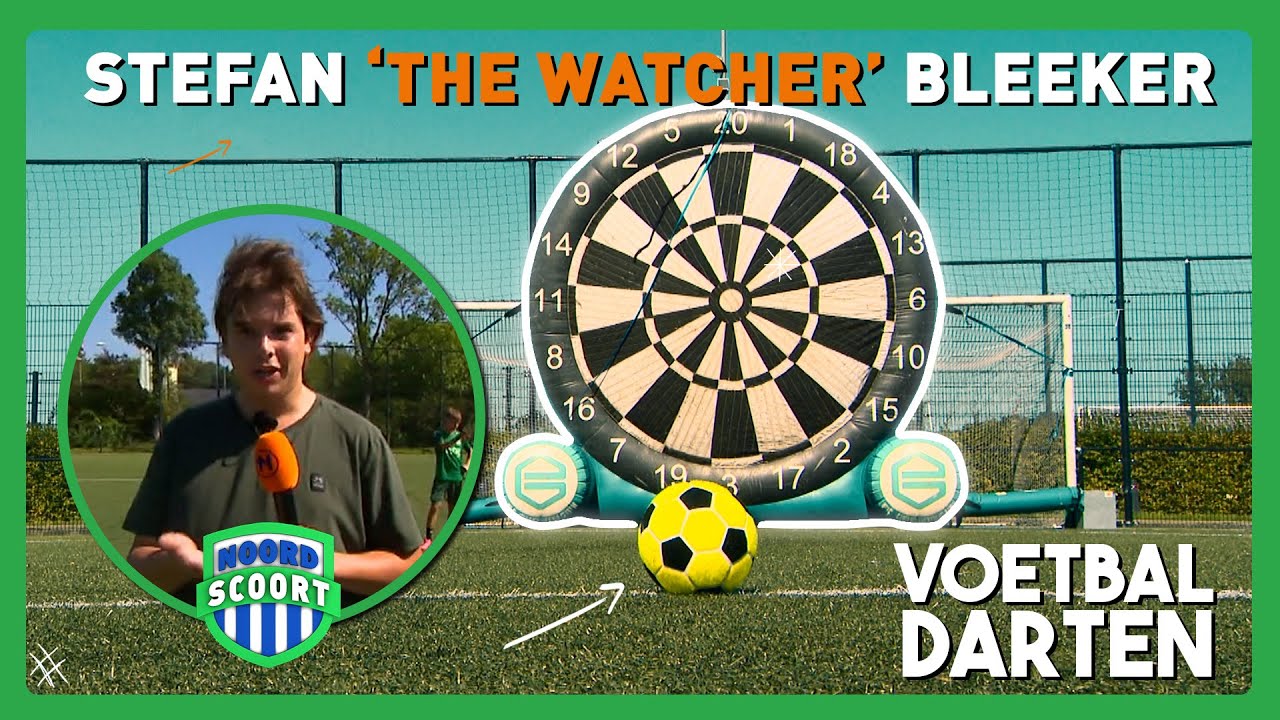 VOETBALDARTEN?! Stefan schiet het even voor