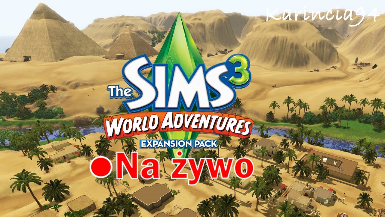 Sims 3 Wymarzone podróże - zakończenie Egiptu + KONKURS