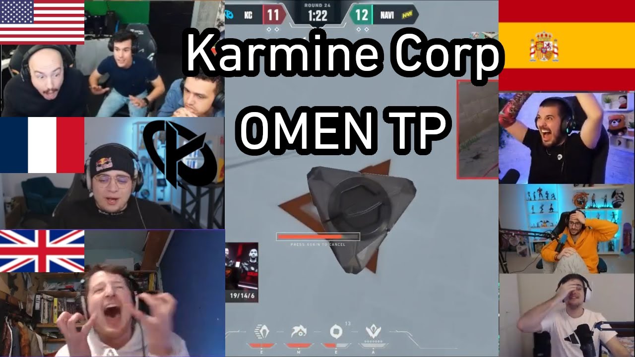Whole WORLD LAUGHS to KARMINE CORP KAY/O sacrifice PLAN at 11-12 || VCT EMEA KC vs NAVI