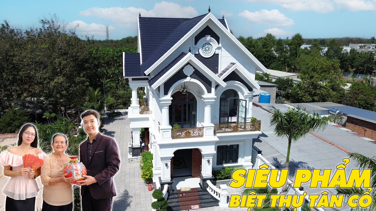 B&agrave;n giao si&ecirc;u phẩm Biệt thự T&acirc;n cổ điển m&aacute;i Th&aacute;i đẳng cấp. Đẹp nhất v&ugrave;ng