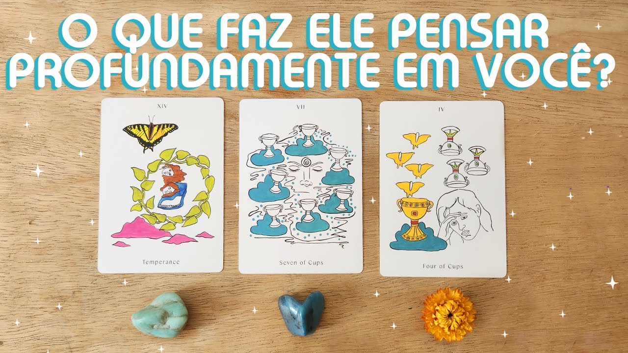 💭 O QUE FAZ ELE PENSAR PROFUNDAMENTE EM VOCÊ? 💭