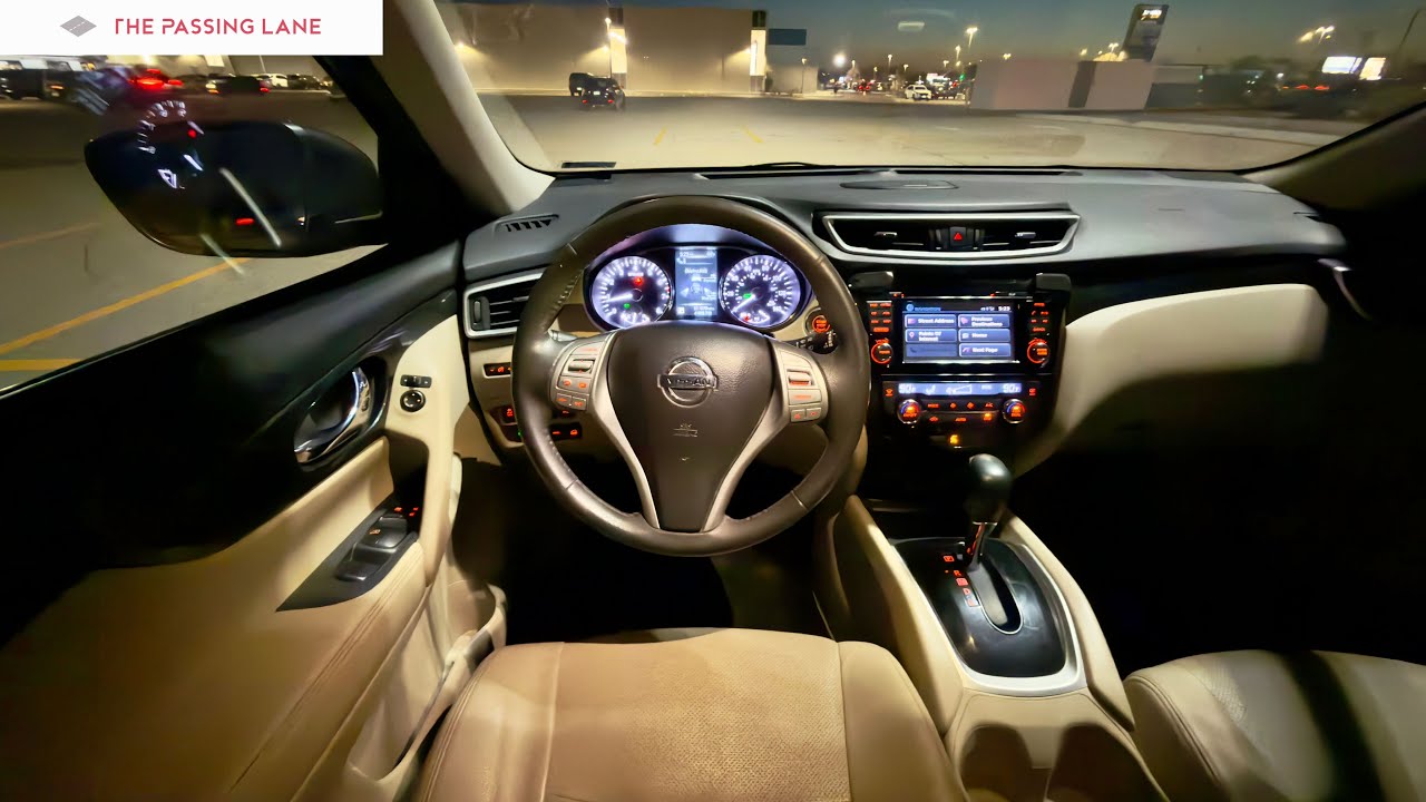 2016 Nissan Rogue SL 2.5L AWD Night POV Test Drive