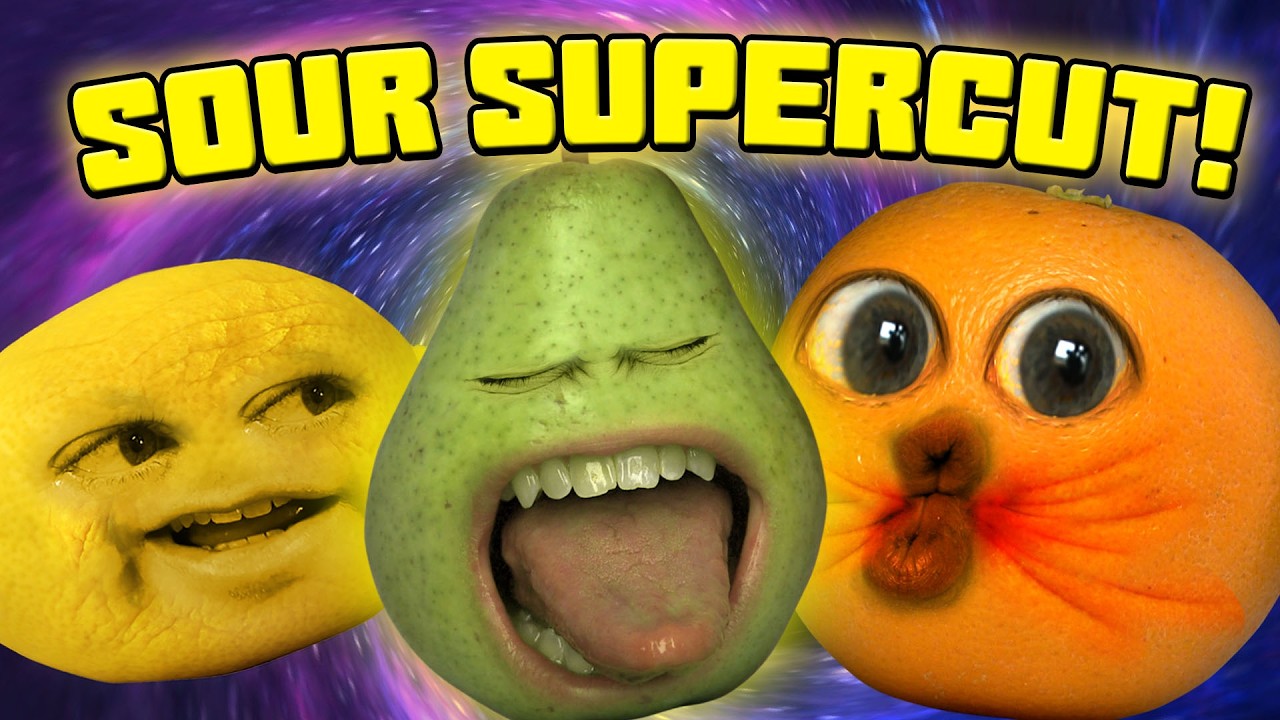 Annoying Orange - Sour Fruits Supercut!