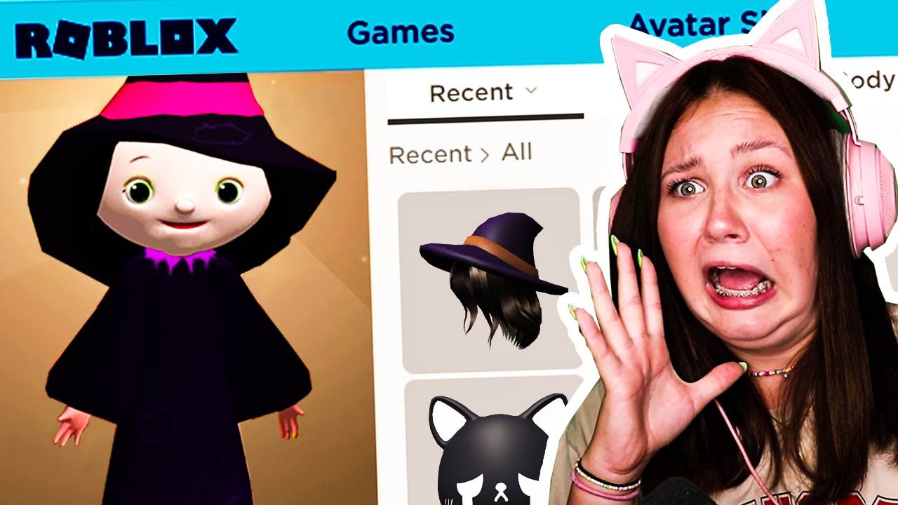 MAKING TALKING WITCH A ROBLOX ACCOUNT!!